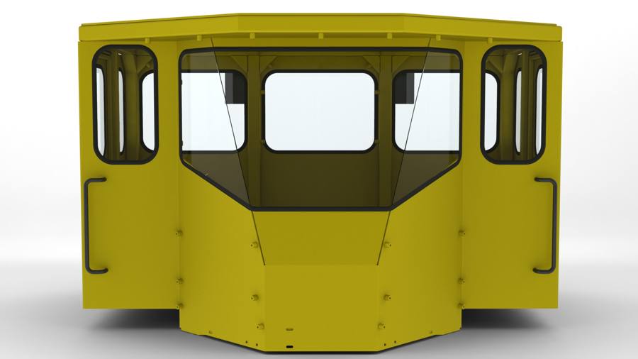 CAT 930 3-man FOPS cabin