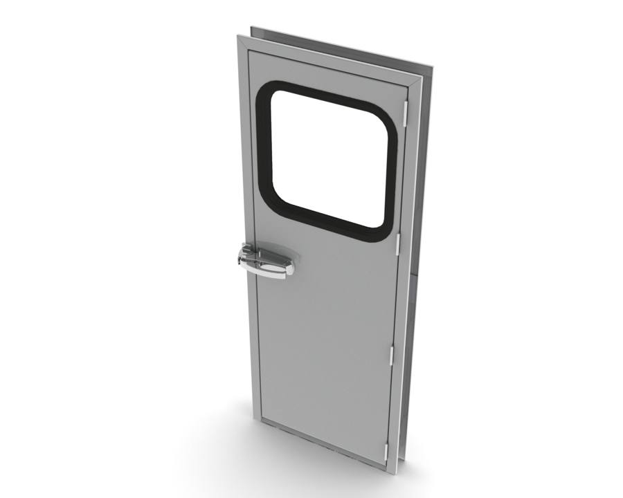 Dragline door, engineering model