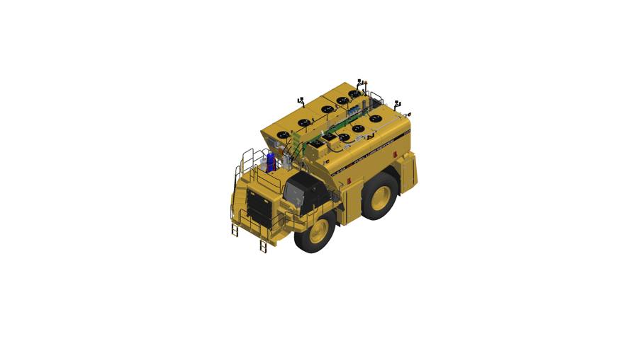 777 ST64 fuel lube service, engineering model