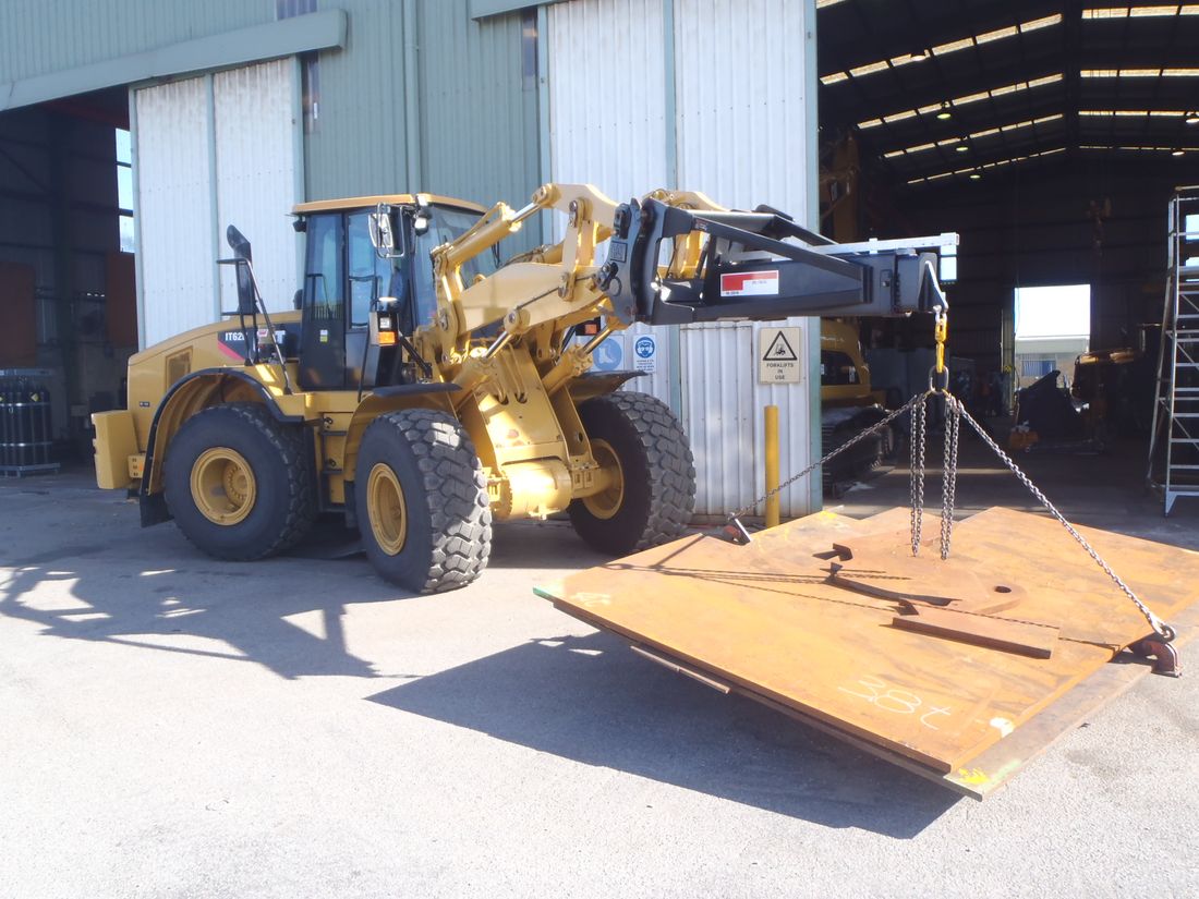 Proof-load test at 3.8t