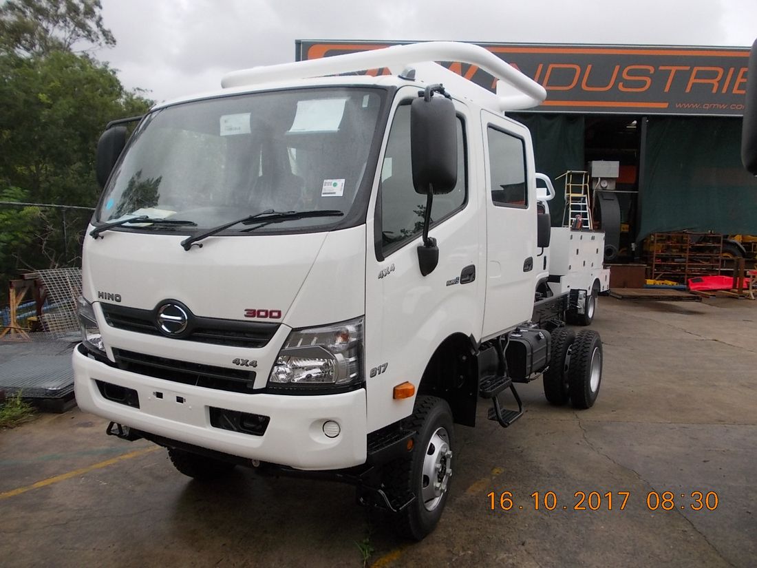 QMW Cruman ROPS on a Hino