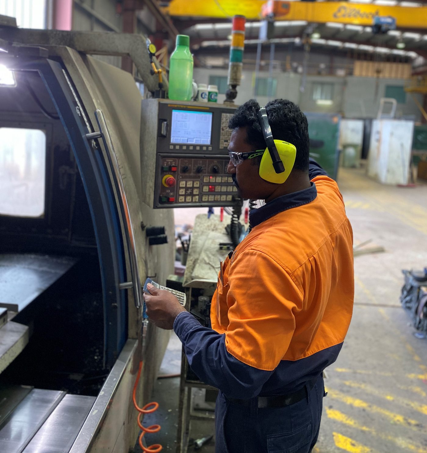 CNC machining centre at QMW